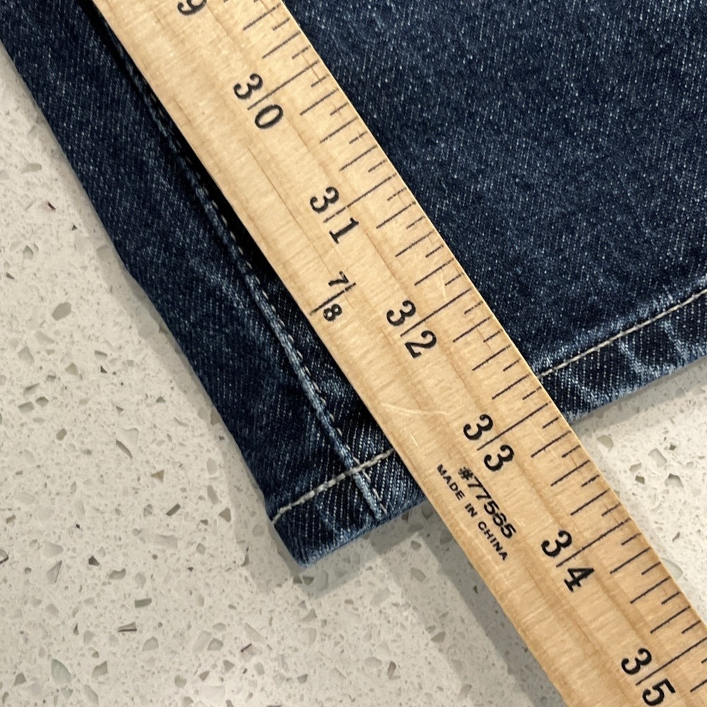 AG Adriano Goldschmied Tellis Men's Modern Slim Blue Jeans 35/33 - Picture 6 of 10